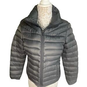 Free Country Cozy Gray Down Puffer Coat- Neutral- Winter-Womens  Small-EUC